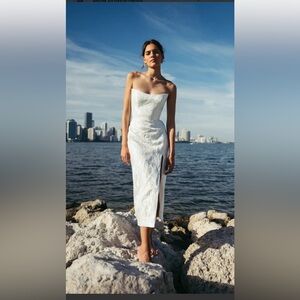 Like New Jenny Yoo Marilyn Strapless Dress